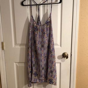 Printed dress size L
